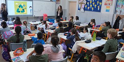 Kemer Belediyesi okullarda ‘Sıfır Atık’ eğitimi veriyor