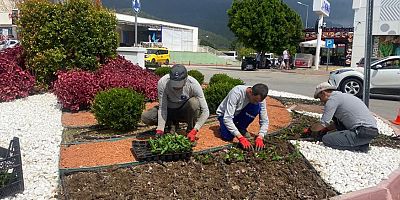 Kemer Belediyesi Park ve Bahçeler Müdürlüğü’nün faaliyetleri