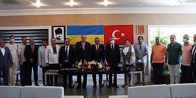 Kemer Belediyesi Truskavets Belediyesi ile kardeş oldu