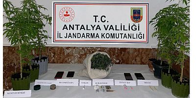 Kemer'de 17 şüpheli şahıs suçüstü yakalandı