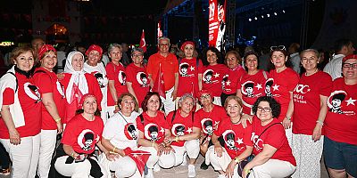 Kemer'de 19 Mayıs coşkusu