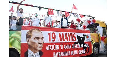 Kemer'de 19 Mayıs kutlamaları