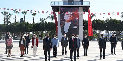 Kemer'de 23 Nisan Ulusal Egemenlik ve Çocuk Bayramı kutlandı