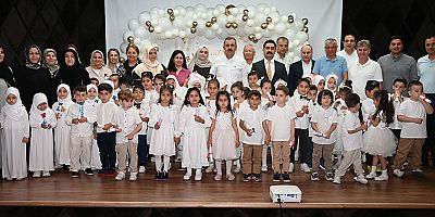 Kemer’de 4-6 yaş Kur’an Kursları yıl sonu programı 