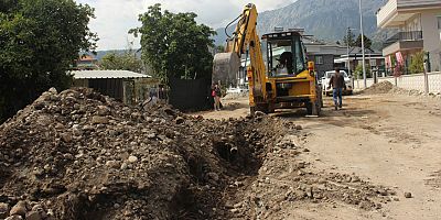 Kemer’de 50 milyon liralık alt yapı çalışması