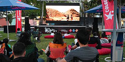 Kemer’de açık hava sineması keyfi 