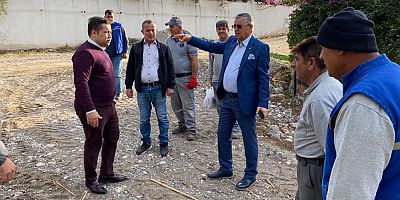 Kemer’de alt ve üstyapı çalışmaları devam ediyor