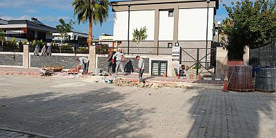 Kemer’de altyapı çalışmaları sürüyor