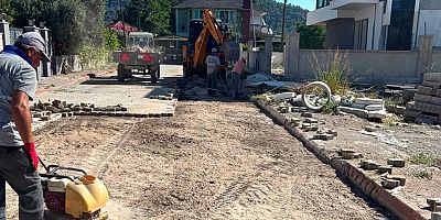 Kemer’de altyapı çalışmaları sürüyor