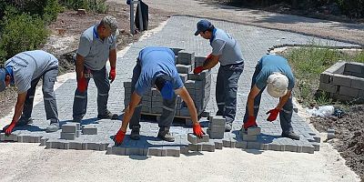 Kemer’de altyapı çalışmaları