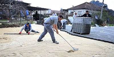 Kemer’de altyapı çalışmaları
