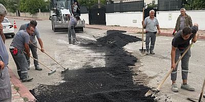 Kemer’de altyapı çalışmaları