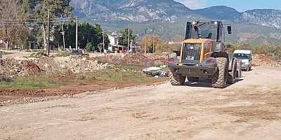 Kemer’de altyapı çalışmaları 