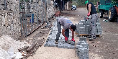 Kemer’de altyapı çalışmaları