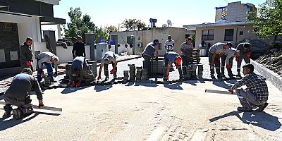Kemer'de altyapı çalışmaları 
