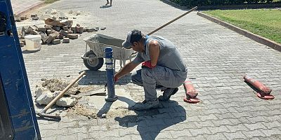 Kemer’de altyapı çalışmaları