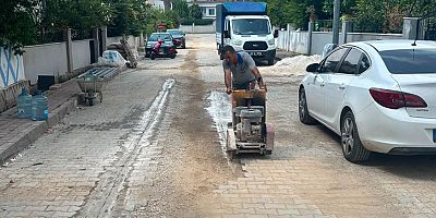 Kemer’de altyapı çalışmaları 