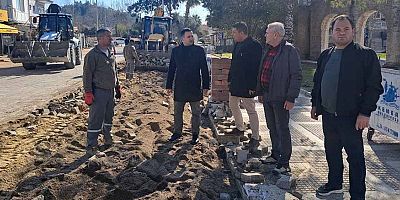 Kemer’de altyapı çalışmaları