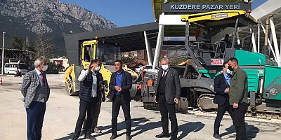 Kemer'de çalışmalar hız kesmiyor