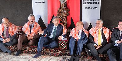 Kemer'de Coğrafi İşaretli Ürünler Tanıtım etkinliği