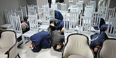 Kemer’de “Çök Kapan Tutun” tatbikatı yapıldı