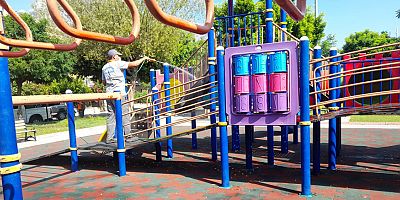 Kemer'de dezenfekte çalışmaları devam ediyor