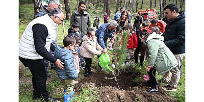 Kemer’de fidan dikim etkinliği