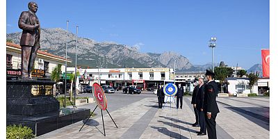 Kemer'de Gaziler Günü töreni düzenlendi