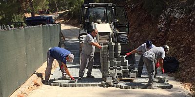 Kemer’de genelinde çalışmalar devam ediyor