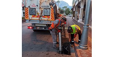Kemer'de kış aylarına hazırlık çalışmaları başladı