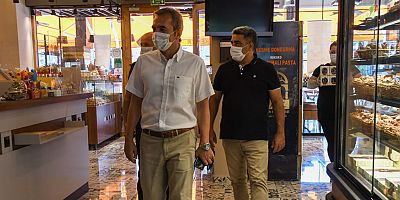 Kemer'de koronavirüs denetimi