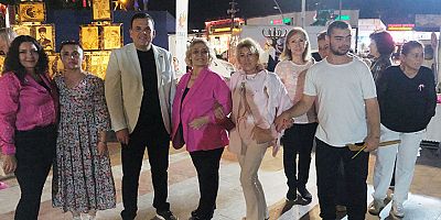 Kemer’de meme kanseri farkındalık etkinliği