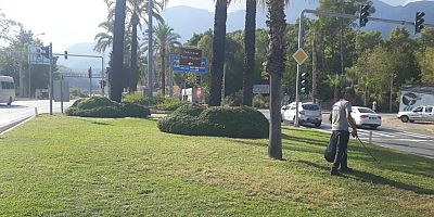 Kemer’de temizlik çalışmaları