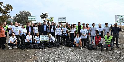 Kemer’de temizlik etkinliği
