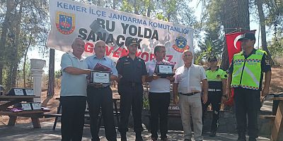 Kemer'de Trafikte Örnek Sürücü Etkinliği