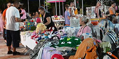 Kemer’de üreten ev hanımları kermesi