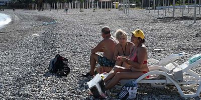 Kemer'de yaz bitmiyor