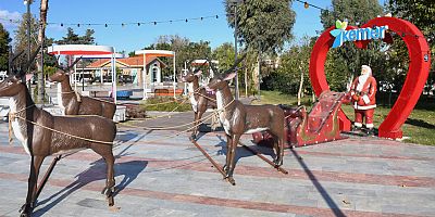 Kemer'de yeni yıl hazırlıkları tamamlandı