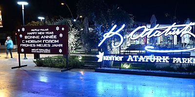 Kemer’de yılbaşı heyecanı başladı