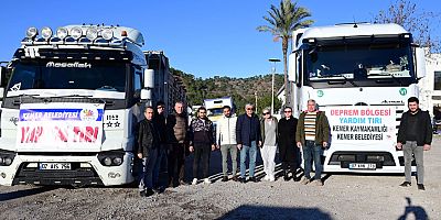 Kemer’den deprem bölgesine 6 yardım tırı