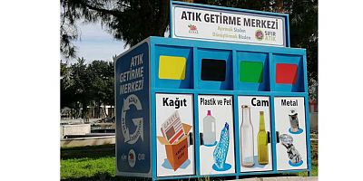 Kemer'e mobil atık getirme merkezleri kuruldu