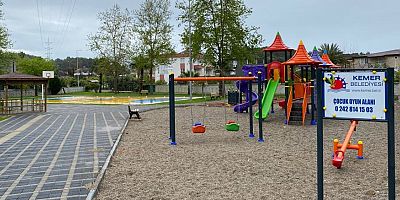 Kemer’e yeni parklar kazandırılıyor