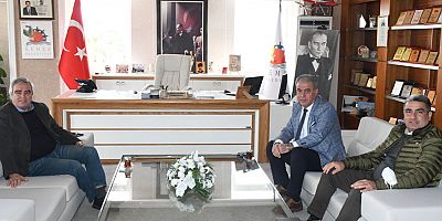 Kemer G-Marina Genel Müdürü Tokaç Kemer Belediyesi'nde...