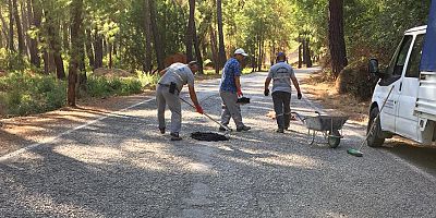 Kemer genelinde altyapı çalışmaları sürüyor