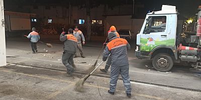 Kemer genelinde temizlik çalışmaları