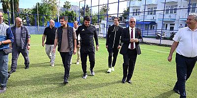 Kemer İlçe Stadı yeni sezona hazır