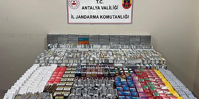 Kemer İlçesinde Kaçak Sigara Operasyonu