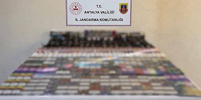 Kemer İlçesinde Kaçak Sigara Operasyonu