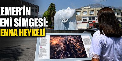 Kemer’in yeni simgesi: Henna Heykeli 