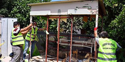 Kemer kaçak yapılaşmaya taviz yok!